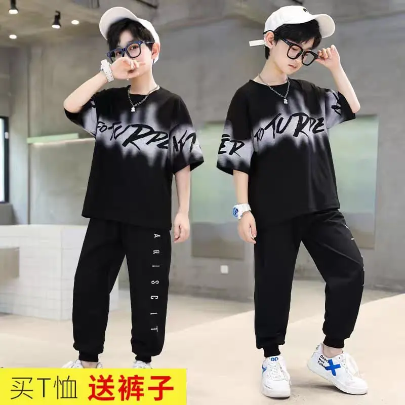 Setelan pakaian Baju anak laki laki paris cit size M L XL