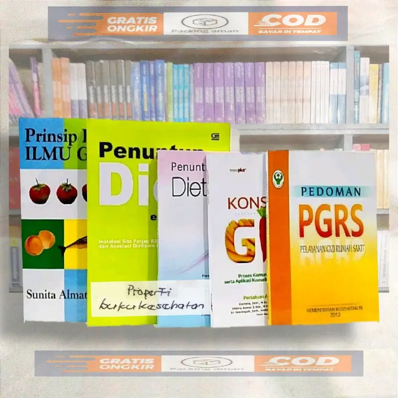 BEBAS PILIH BUKU GIZI (ILMU GIZI, PENUNTUN DIET, DIET ANAK, KONSELING GIZI DAN PGRS) 4