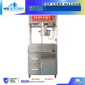GETRA POP CORN MACHINE SC-P16-1 / SC-P32-1