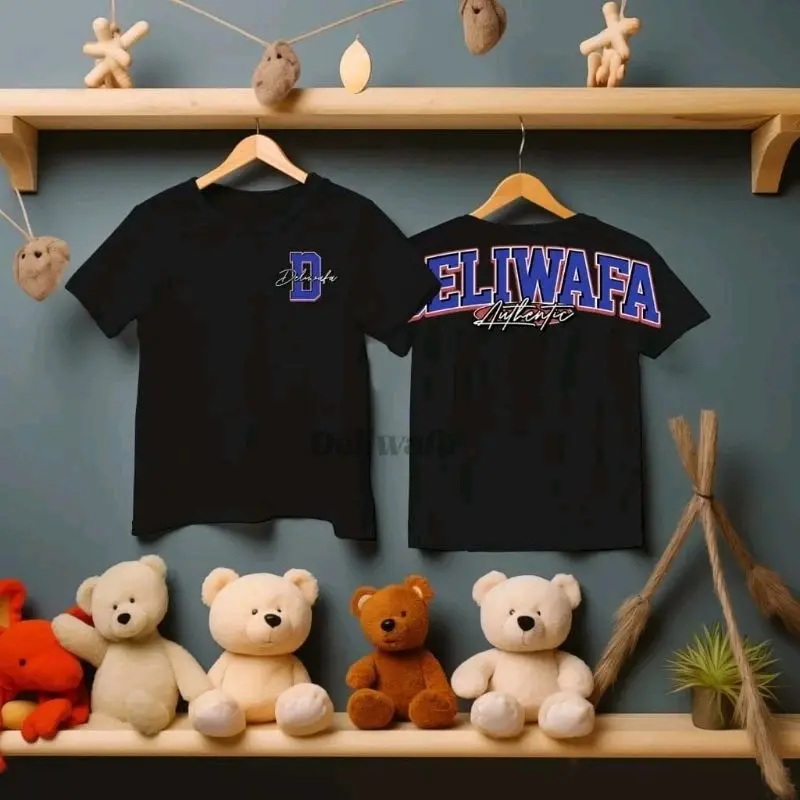 Kaos Anak Deliwafa Pria Wanita all size S M L XL 1
