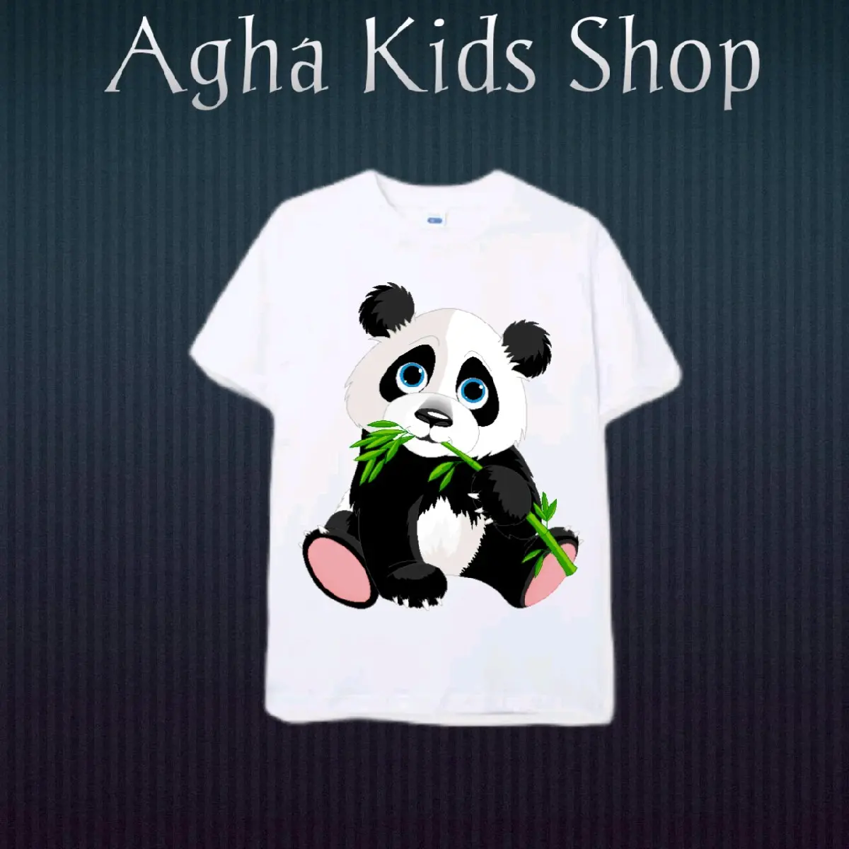 kaos anak Panda/kaos untuk anak 1-12 thn unisex/#kaosMotifHewan Distro Cotton