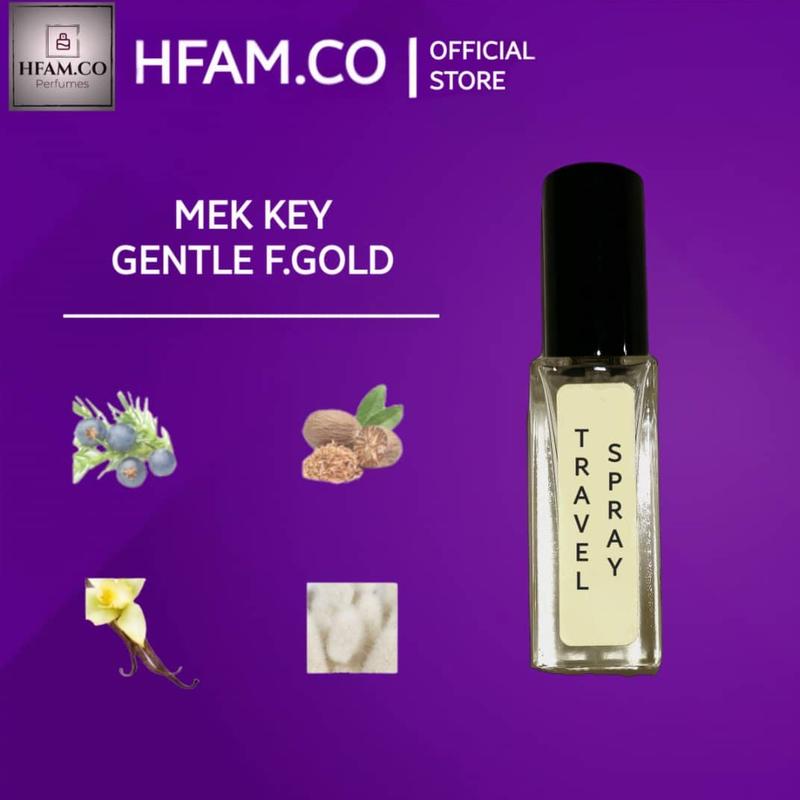 Pengharum jenis semburan mudah bawa Gentle F.gold mek Key perfume ...