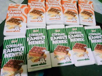 Product Review of Cokelat Rambut Nenek By Xiyue / Cokelat Viral / Arum Manis from K**h 0
