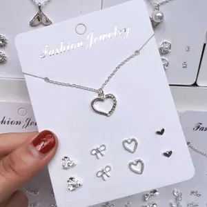 Kalung 1 set dengan anting silver
