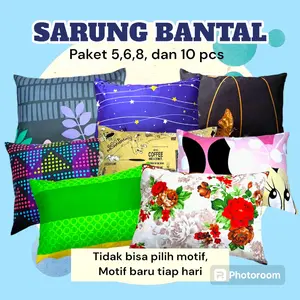 SARUNG BANTAL ISI 10 45×60, Sarung bantal isi 8 6 dan 5 pcs juga tersedia