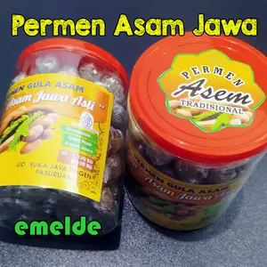 Permen Asam Jawa Asem Jawa Asli Merk Tradisional isi 120pcs