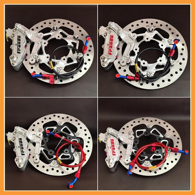    Combo Vario Click 150   HEO FRANDO 4pis + PÁT + Đĩa Winner 5 LỖ - 260MM + DÂY DẦU MORIN + 6 ỐC 8LI NGÔI SAO - GỒM 5 SP 