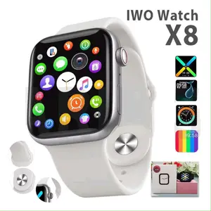 TERLARIS & VIRAL Jam Tangan Pintar Android Smartwatch Digital Anak Pria Wanita Dewasa Bluetooth 1.44 inci TPU IP67 UI Displays Support Multiple Fitur Split Screen Fitpro Kompatibel iOS8.0+ Android 4.4+