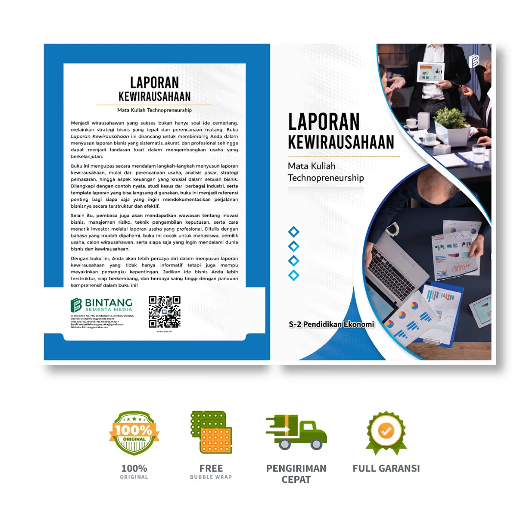 Laporan Kewirausahaan: Mata Kuliah Technopreneurship - S-2 Pendidikan Ekonomi