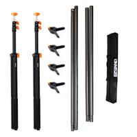 Gambar EZ Stand Portable Background Stand + Backdrop Background Studio 3x6M - Abu-abu dari MACRO.id Kota Administrasi Jakarta Barat 4 Tokopedia