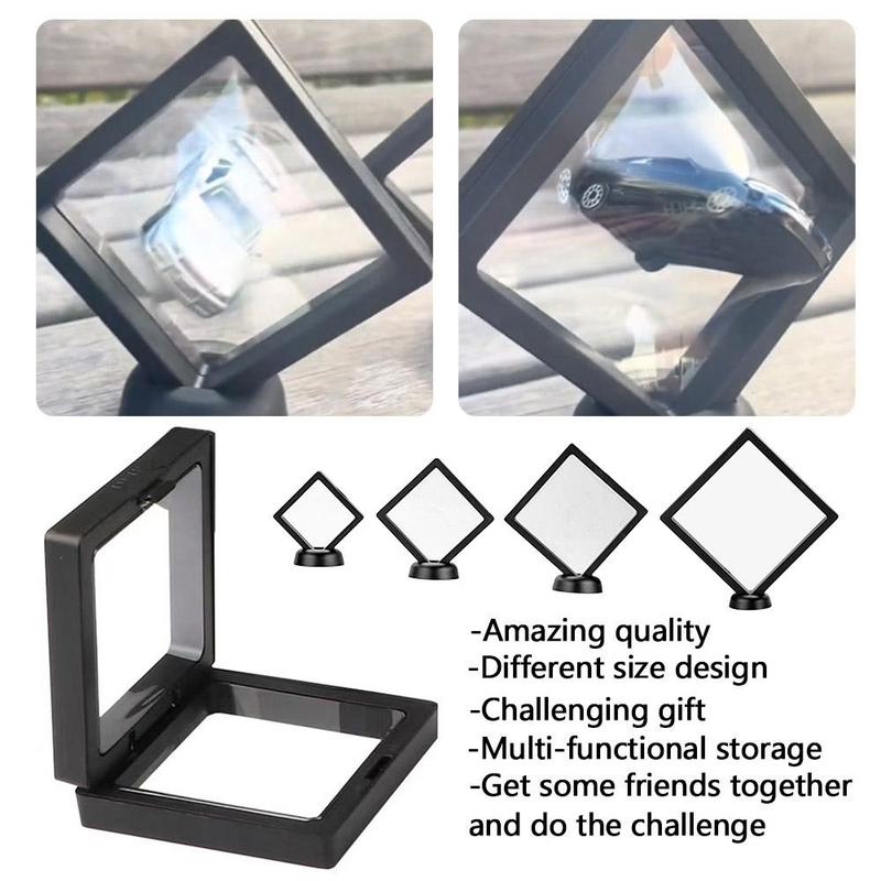 Product Introduction of Membrane 3D Display Suspended Frame Antioxidation Film Photo Case Black Box 17