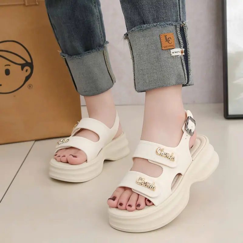 Sandal Nữ Cao Su Quai Dán Nin nin Quai To 4