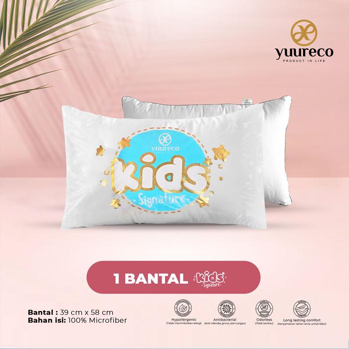 Gambar Bantal Anak Microfiber / Bantal Kids - Kids Signature Series by Yuureco dari yuureco surabaya Kota Surabaya Tokopedia