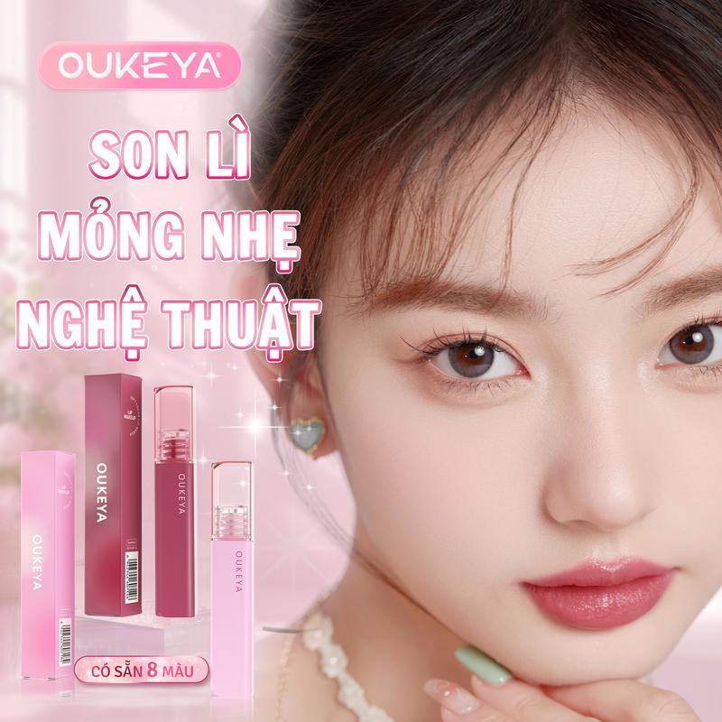 Product Introduction of OUKEYA, Son lì mịn như nhung, Chất son mềm mượt, Lên màu bền lâu, Không khô môi son  mini lip  combo 16