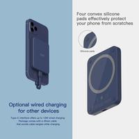 Gambar KiiP EW50 / EW-50 Wireless Powerbank Power Bank Magnetic Magsafe 15W Fast Charging 4200MaH - Abu-abu dari TokoTeknoPro Kota Administrasi Jakarta Utara 3 Tokopedia