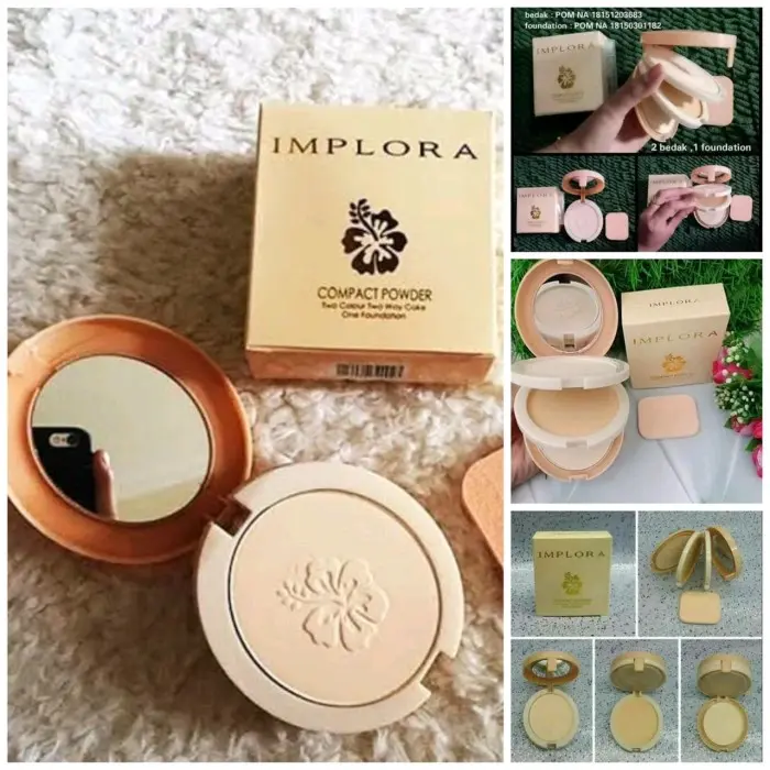Bedak implora compact powder 3in1 2