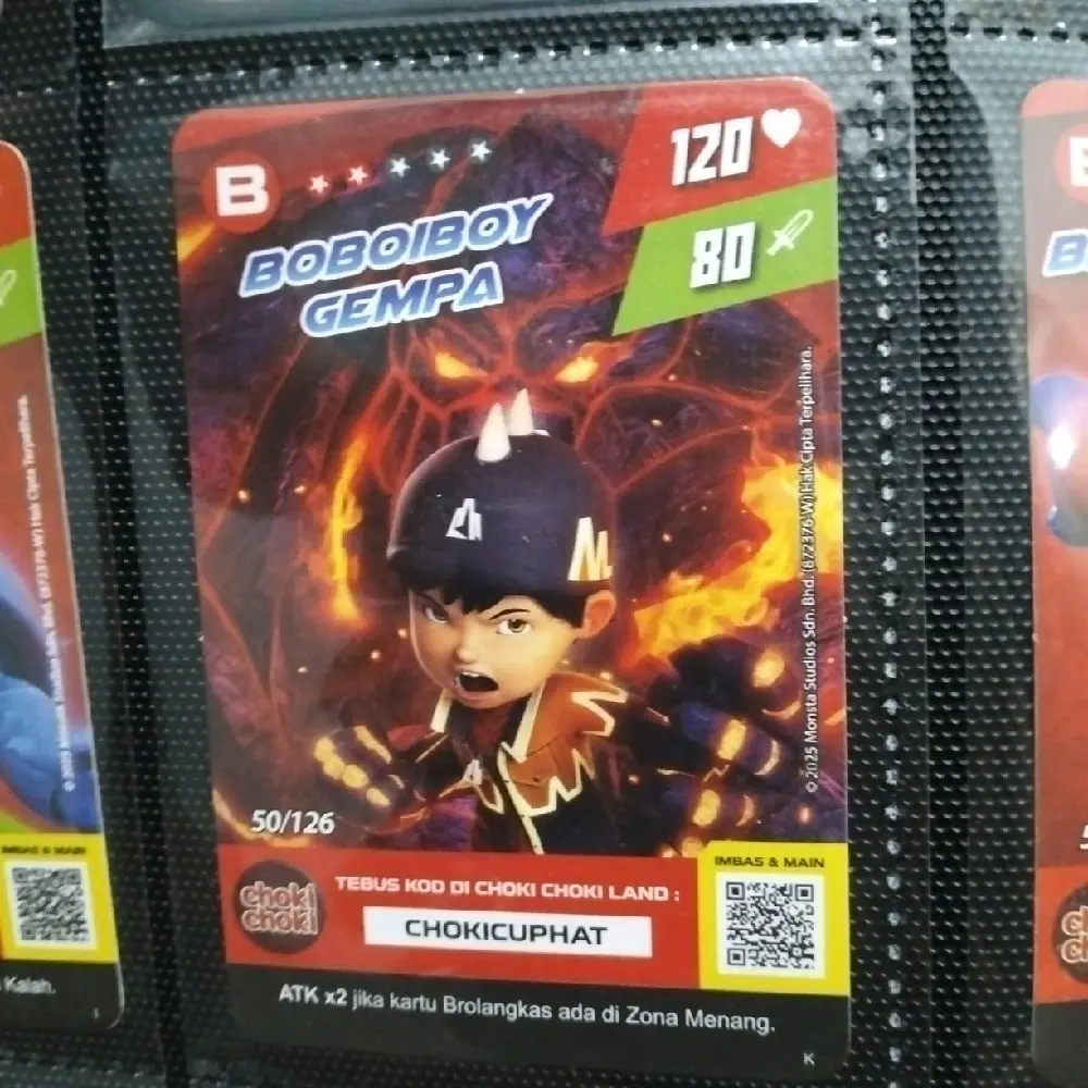 50/126 BOBOIBOY GEMPA