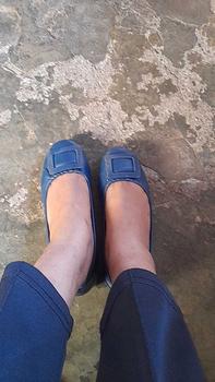 Product Review of Sepatu Wanita Flat Shoes Balet Gratica AP 0079 Karet Hitam from r**h 0