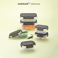 Gambar LocknLock Kotak Makan Wave Food Container - 380ml Dark Grey dari Locknlock.indonesia Kota Depok 5 Tokopedia