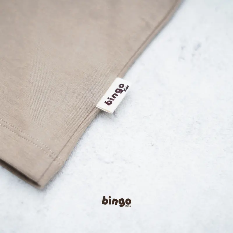 Basic T-Shirt Anak 1-5 Tahun Kaos Polos Anak Brown Series 2