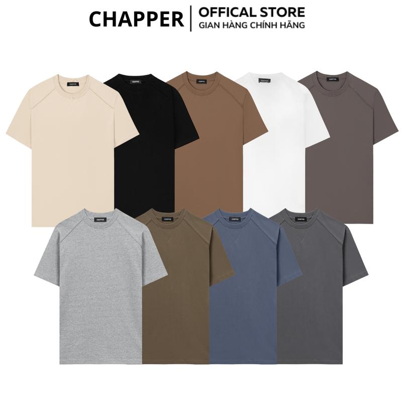 Áo thun nam nữ cổ tròn CHAPPER form Regular vải cotton 260gsm thoáng mát - APCP006 Menswear