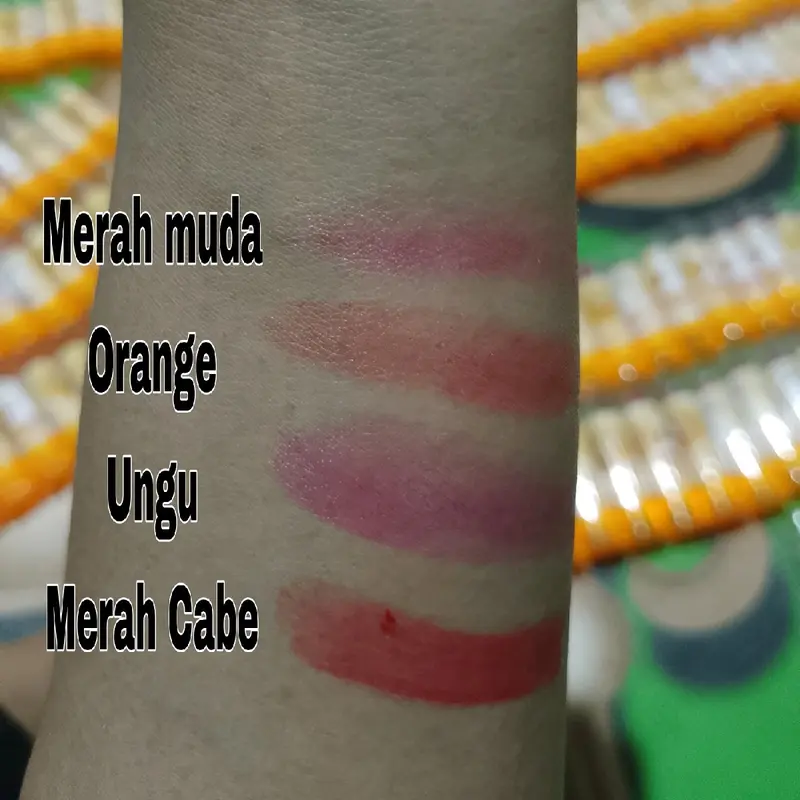 Lipstik Lidanxiu Vitamin C Bibir Lipstick Kosmetik Waterproof 5
