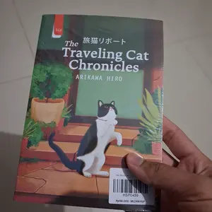 Novel The Traveling Cat Chronicles (2025) - Hiro Arikawa - Penerbit Haru