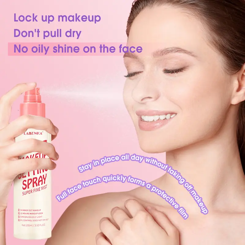 LABENKA LBK-F04 SHIMMER MAKEUP SETTING SPRAY 100 ML SUPER FINE MIST 5