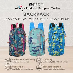 [Exclusive Koko Panci] Pero Mini Sports Backpack / Tas Ransel Mini / Backpack Mini