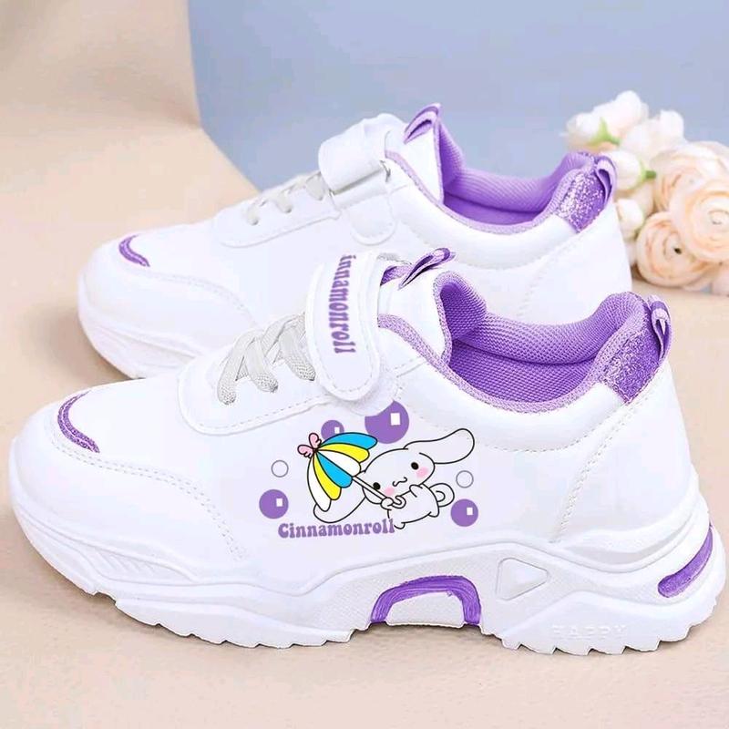 SNEAKER ANAK KARAKTER CINNAMONROLL SEPATU SEKOLAH TK SD Fashion Perempuan sneakers 10–12 aesthetic 4