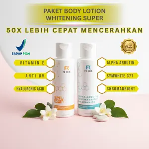 Lotion FKSKIN Cdosting++ Siang & Malam Handbody Dosis Tinggi BPOM Formula Whitening Super 100ml