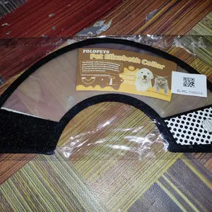 FOLOPETS Elizabeth Cone E-Collar Pet Cat Dog Adjustable Safety Collar Circle Head Cover Bit