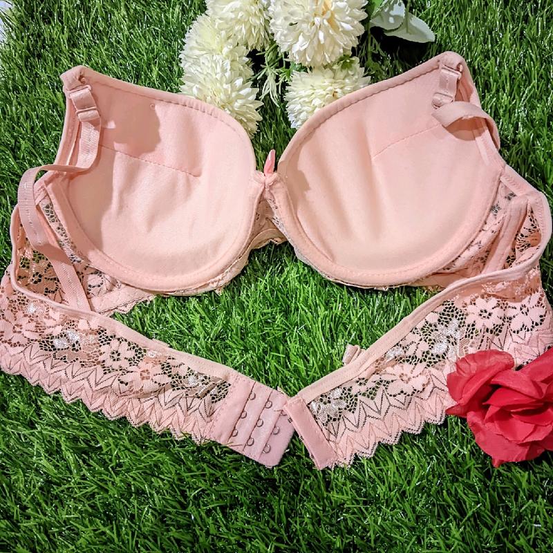 Bh Bra Busa Tebal Pake Kawat Bra Wanita Push Up Kait 3 Super Montok Cup C Bra Cantik Motif Polos Mix Renda Lembut 1