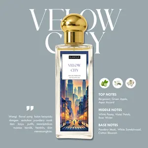 Glamour Parfumr Vellocity Outfit Wanita Wangi Tahan Lama dengan Nota Top Bergamot Green Apple Aqua Accord