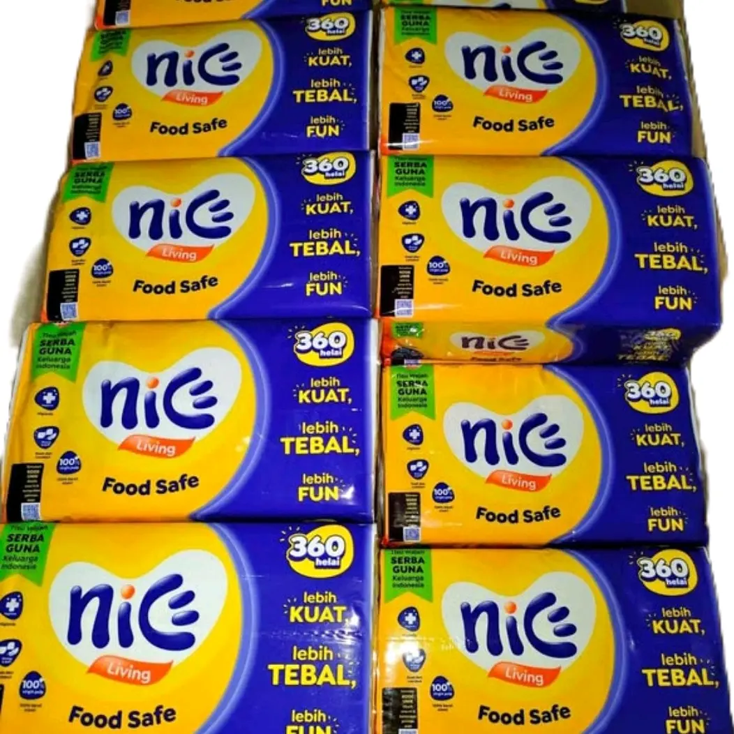 isi 5 pcs TISU NICE 360 helai kemasan baru promo murah