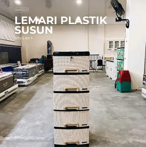 NAPOLLY - SRS 5/4 AK 1 - Lemari Plastik Susun