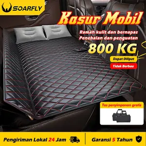 【24h shipping】SOARFLY Kasur Mobil Matras Mobil Car Bed Travel Car Mattress Srbaguna Dengan tas penyimpanan alas tidur sleeping bed