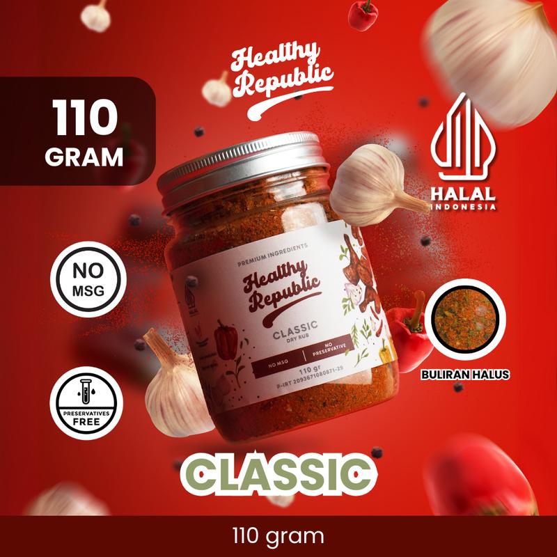 Healthy Republic Bumbu Marinasi Dry Rub 110Gram Serba Guna HALAL - Shop ...