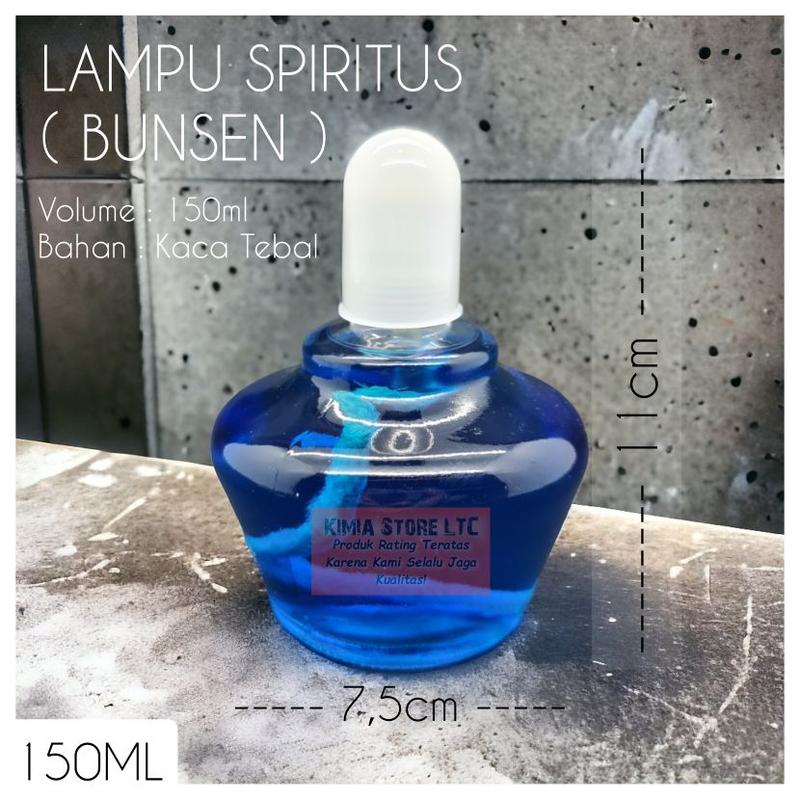 Product Introduction of BUNSEN SPIRITUS 150ML / LAMPU SPIRITUS 150ML / KOMPOR SPIRITUS / KOMPOR CAMPING Alat Laboratorium 2