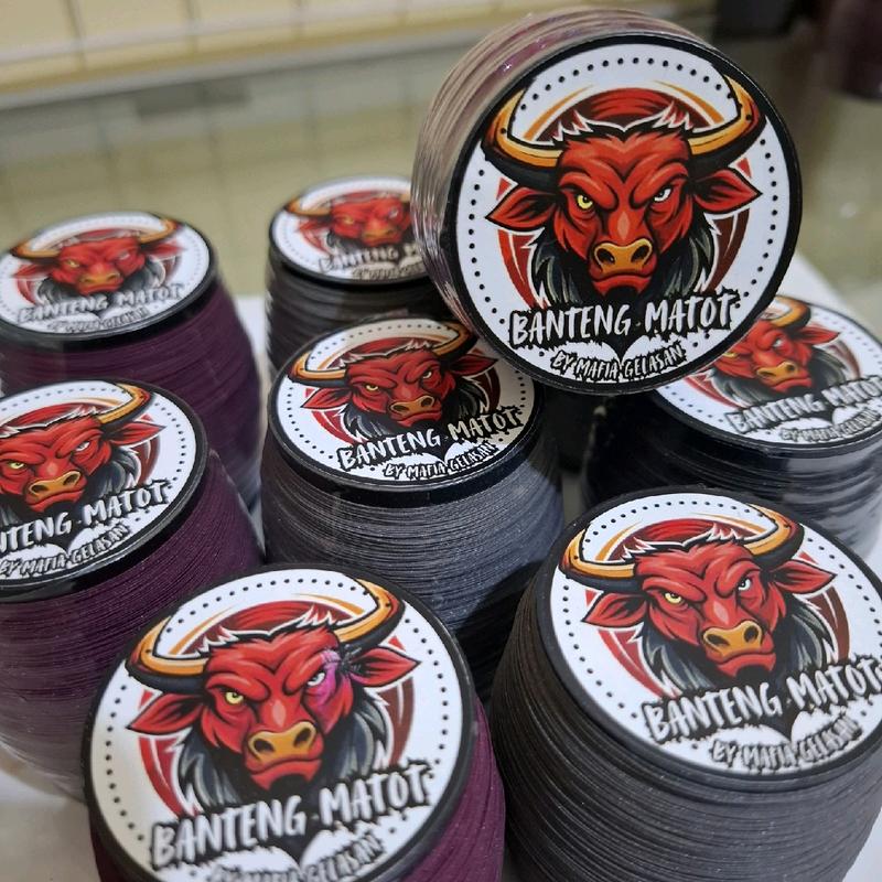 Gelasan BANTENG MATOT Klos JR FULL Original Mafia Gelasan Layangan 2