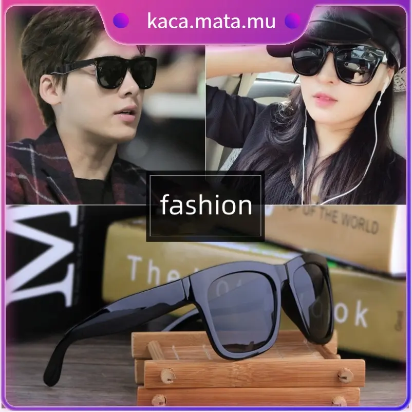 Kacamata Hitam Fashion Unisex/Kacamata Import Fashion Sunglasses Multi-warna opsional