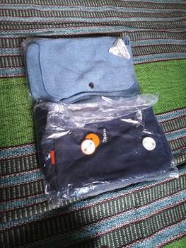 Product Review of [Beli Lokal] TAPAXCO Tas Selempang Pria Wanita Hanako Korean Slingbag Denim Casual Local Original from m**🎀 0