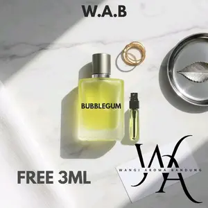 Promo Khusus Hari ini Beli 1 Gratis 1 Parfume 35ml + 3ml Parfume Aroma 1 one bubblegum Parfume Pria Wanita Uniseks Tahan Lama