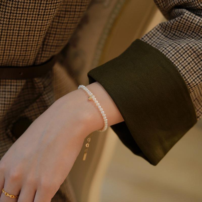 Product Introduction of 【 48 Styles】 Titanium Steel Gold Bracelet ,  Not Fade Bracelet for Women Stainless Bracelet Rose Gold Accessories 47