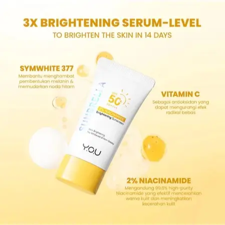 2% Niacinamide Brightening spf 50+ 30ml