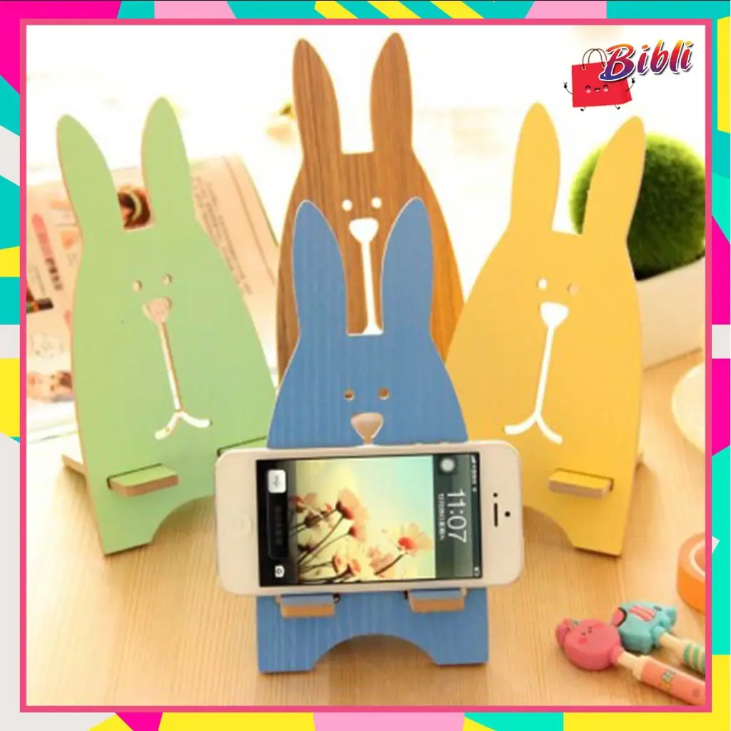 ♛𝐁𝐁 𝟰𝟬𝟱♛Stand Handphone Penyangga Hp Sandaran Dudukan Hp Universal Motif Lucu