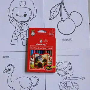 Mewarnai 25 & 50 Lembar ( Free 12pcs pensil warna)