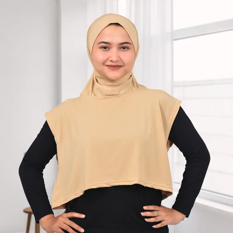 Yrich - Hijab Rompi Sporty Instan Crop Jersey Premium | kerudung Olahraga Wanita | Vest Rompi Sport Muslim 4