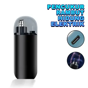 Alat Electric Nose Hair Trimmer Multifungsi Alat Pencukur Bulu Hidung Pembersih Bulu Hidung Pemangkas Bulu Hidung Terbaru -TX-6 Elektrik