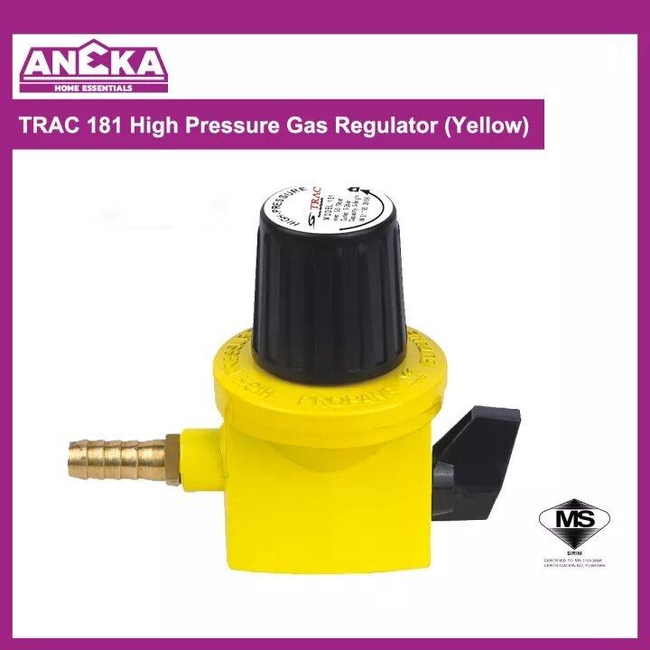 TRAC 181 High Pressure Gas Regulator (Yellow) - TikTok Shop Malaysia